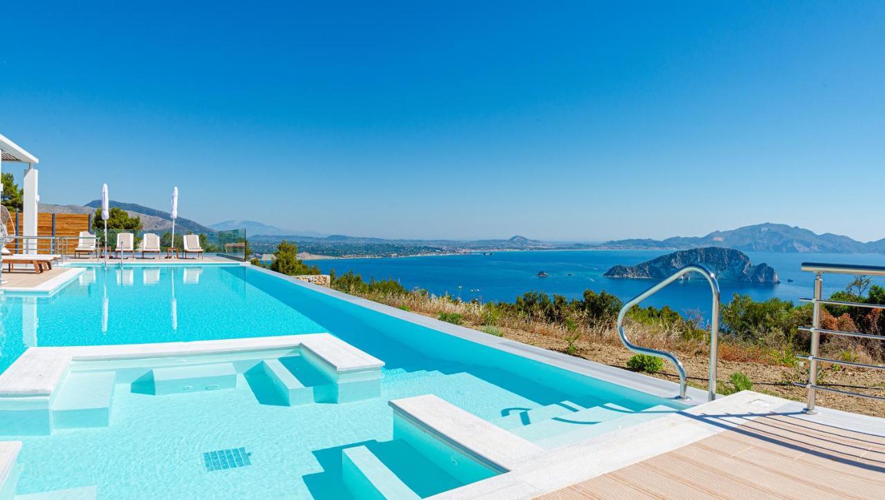 Villa Despina - Marathia View Private Luxury Villa Marathiás Eksteriør bilde
