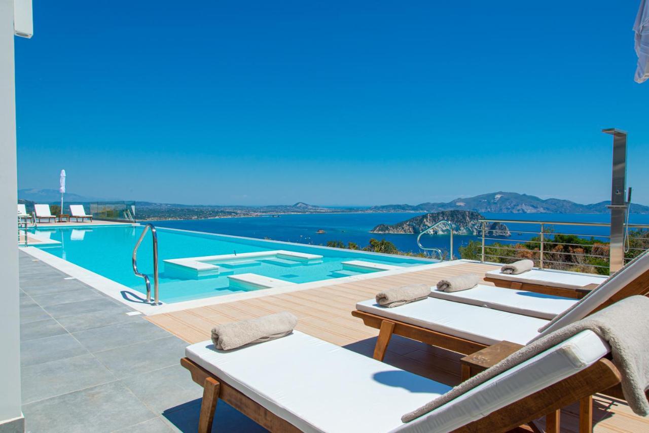 Villa Despina - Marathia View Private Luxury Villa Marathiás Eksteriør bilde