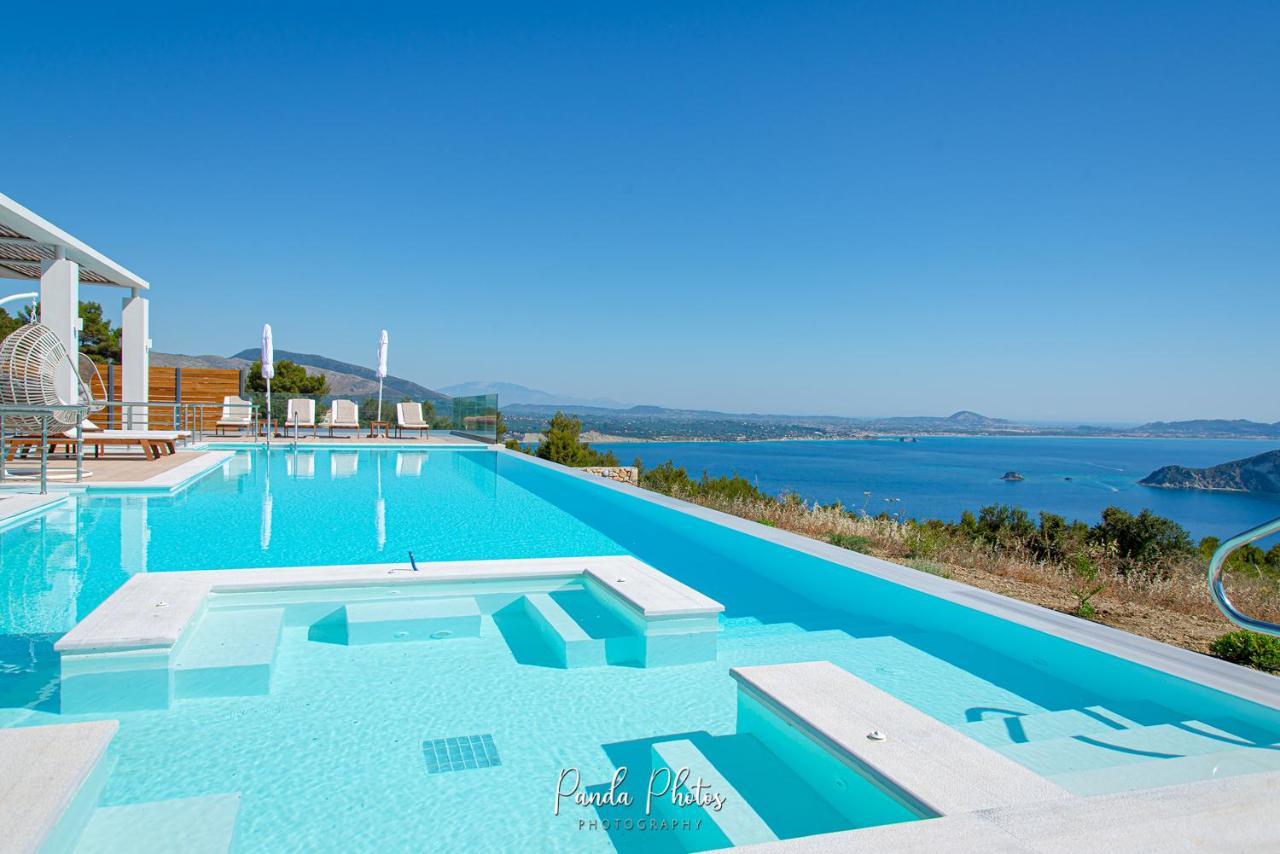 Villa Despina - Marathia View Private Luxury Villa Marathiás Eksteriør bilde